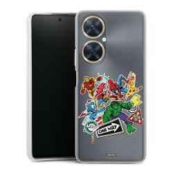 Silikonskal genomskinlig