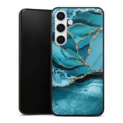 Eisblaue Marmor Landschaft