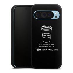 Silicone Premium Case Black Matt