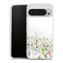Kleurrijke lente weide bloemen