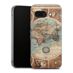 Mappa del mondo vintage