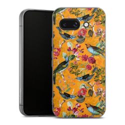 Vogels Bloemen Behang