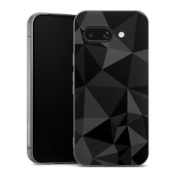 Motif Polygone Noir