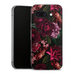 Dunkelrote und rosa Blüten
