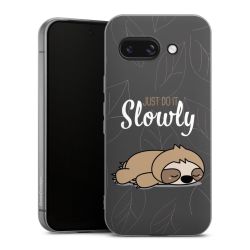 Just Do It Slowly Sloth Grey