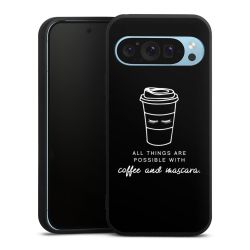 Silikon Premium Case black-matt