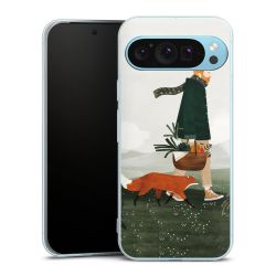 Silikonskal genomskinlig