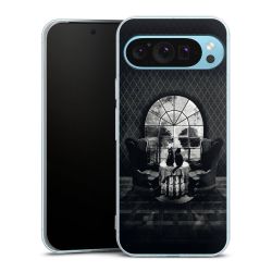 Silikonskal genomskinlig