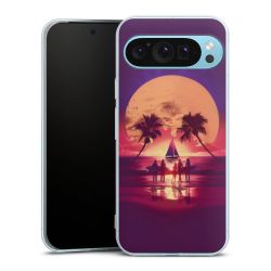 Silikonskal genomskinlig