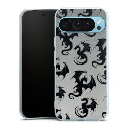 Silikonskal genomskinlig