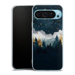 Silikonskal genomskinlig