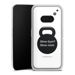 Silikonskal genomskinlig