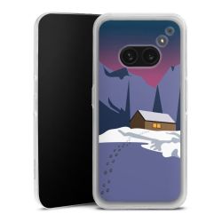 Silikonskal genomskinlig