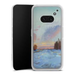 Silikonskal genomskinlig