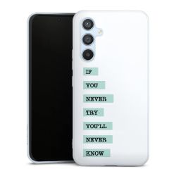 Silikon Premium Case mattweiss