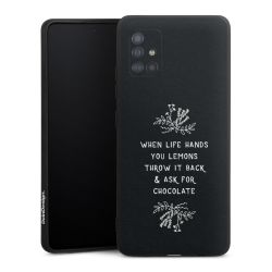 Silicone Premium Case Black Matt