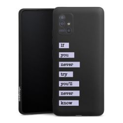 Silicone Premium Case Black Matt