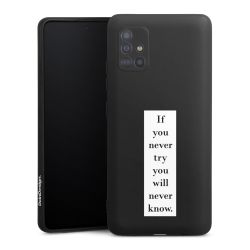 Silicone Premium Case Black Matt