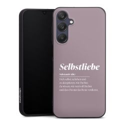 Silikon Premium Case  mattschwarz