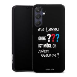 Silikon Premium Case  mattschwarz