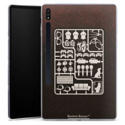 Tablet Silikon Case transparent