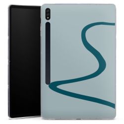 Surfplattor Silikonskal Case Genomskinlig