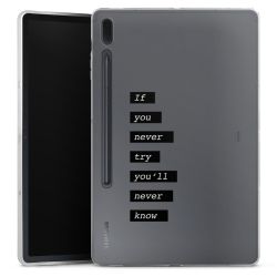 Tablet Silikon Case transparent