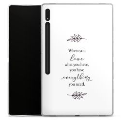 Tablet Silicone Case transparent