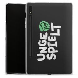 Tablet Silikon Case transparent