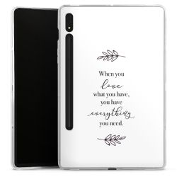 Tablet Silicone Case transparent