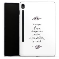 Tablet Silicone Case transparent