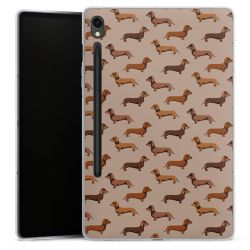 Surfplattor Silikonskal Case Genomskinlig