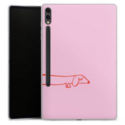 Surfplattor Silikonskal Case Genomskinlig