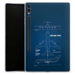 Surfplattor Silikonskal Case Genomskinlig