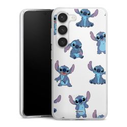 Stitch Faces Pattern Transparent
