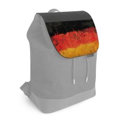 Wechselklappe für Rucksack schwarz