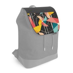 Flap for Backpack black