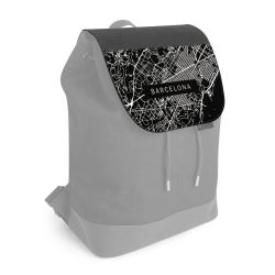 Flap for Backpack black