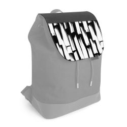 Flap for Backpack black