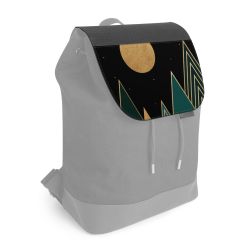 Flap for Backpack black