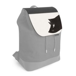 Flap for Backpack black