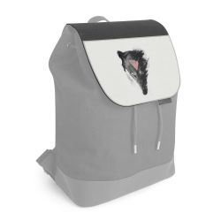 Flap for Backpack black