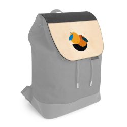 Flap for Backpack black