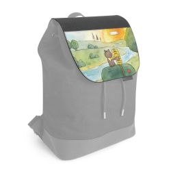 Flap for Backpack black