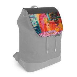 Flap for Backpack black