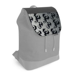 Flap for Backpack black