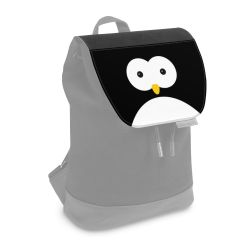 Flap for backpack small black