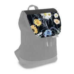 Flap for backpack small black