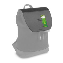 Flap for backpack small black