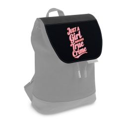 Flap for backpack small black